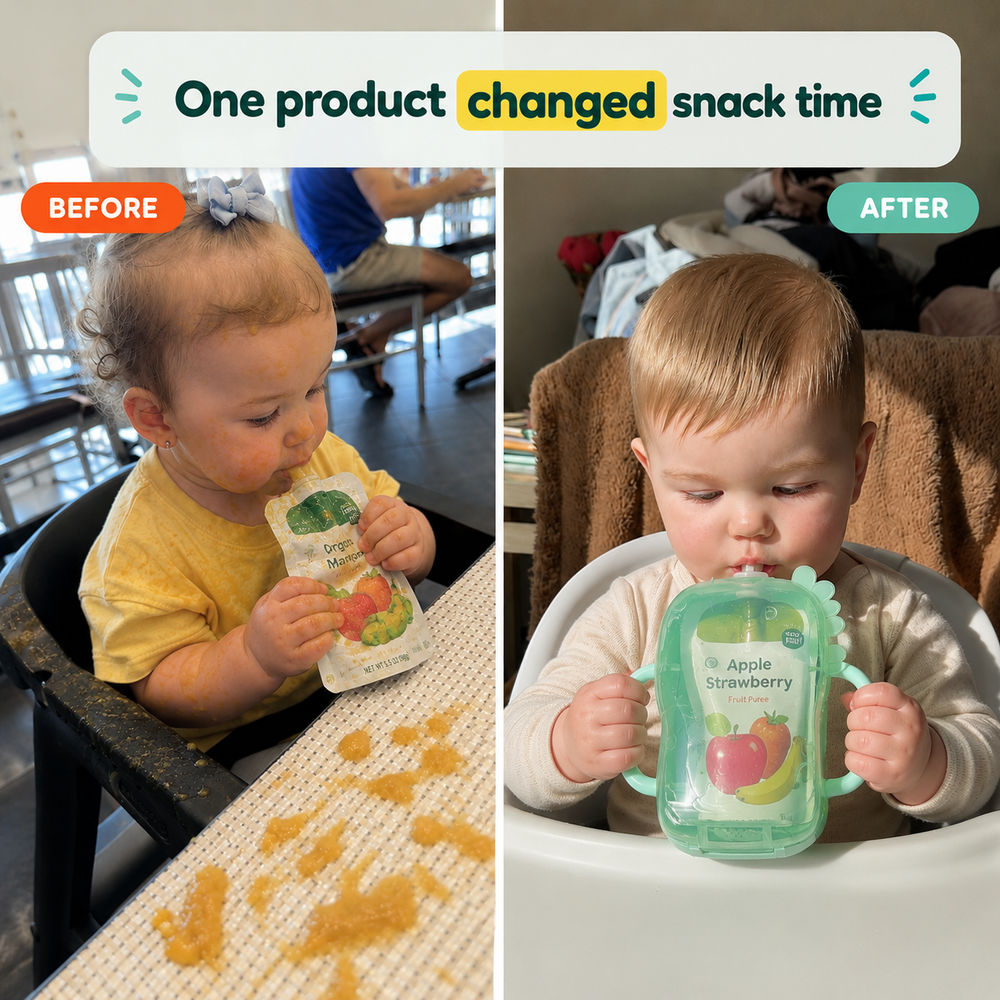 Cuppie — Mess-Free Pouch Holder