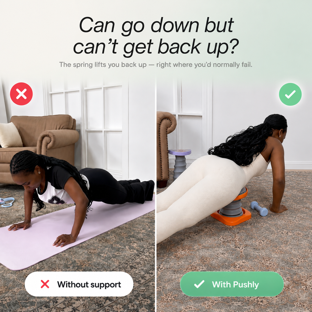Pushly™ | Assisted Push-Up Trainer