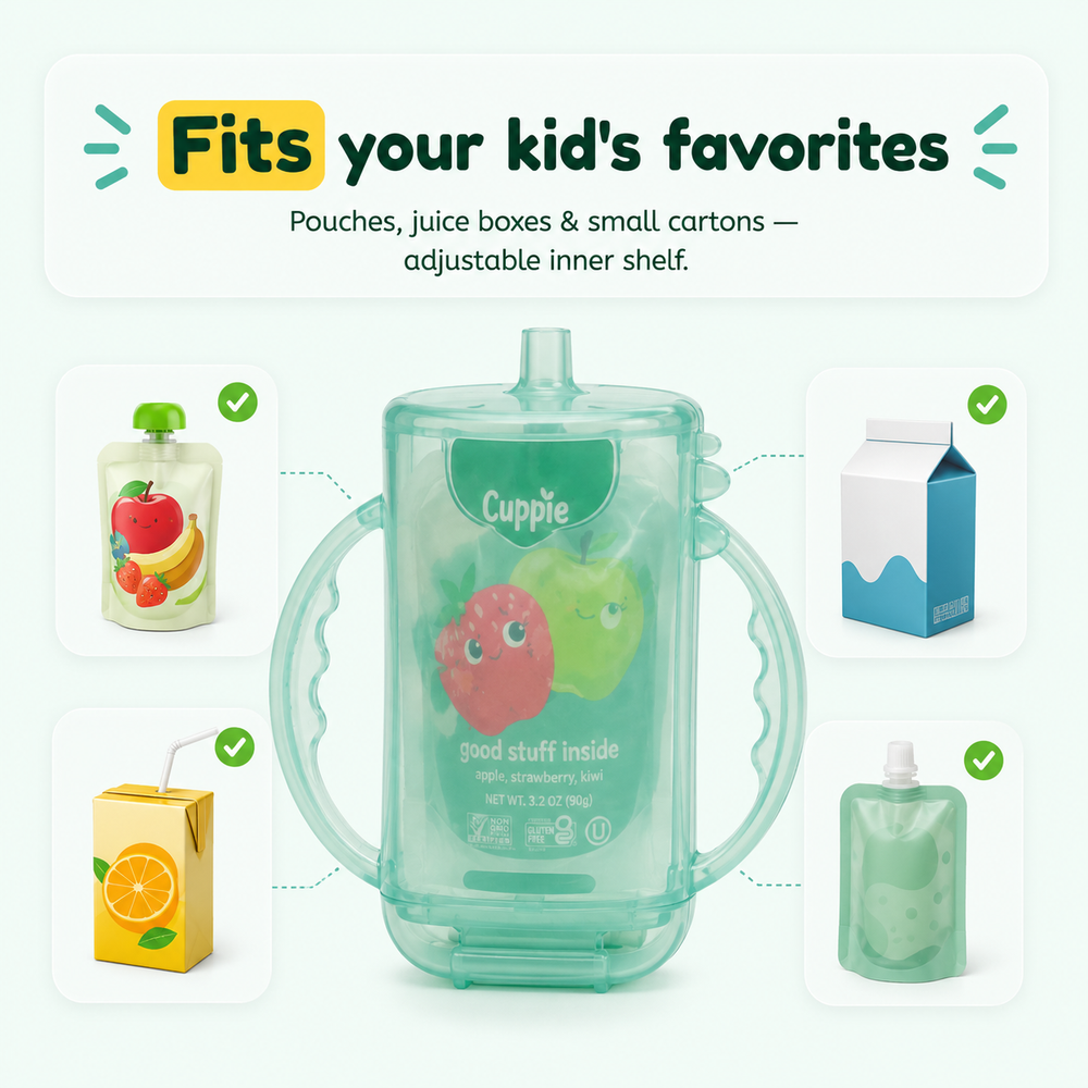 Cuppie — Mess-Free Pouch Holder